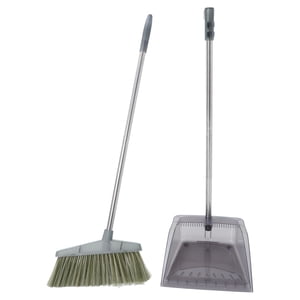 1 Ensemble de balais et de dustpans avec longue poignée balais, balais de doudpan et dust pans pour la maison balais balais intérieur et dushpans ensemble