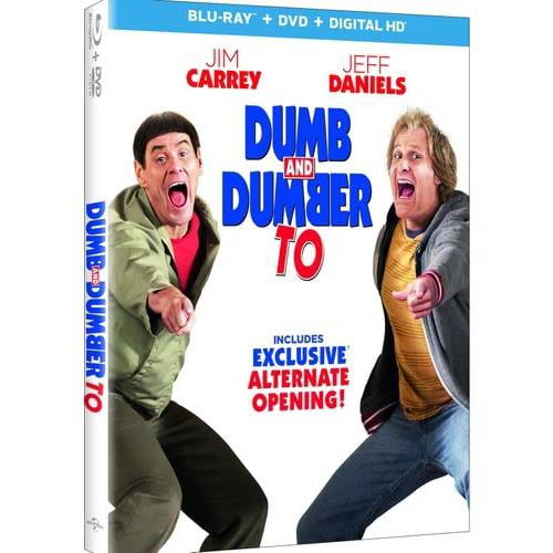 Dumb And Dumber To (Blu-ray + DVD + Digital HD) (Walmart Exclusive ...