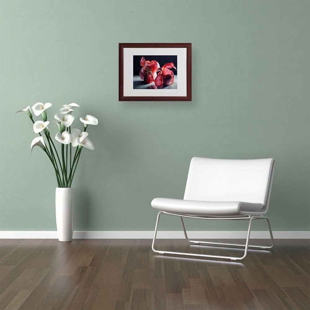 Trademark Fine Art "Beauty So Deep It Makes You" Framed Canvas Art by Cecile Baird