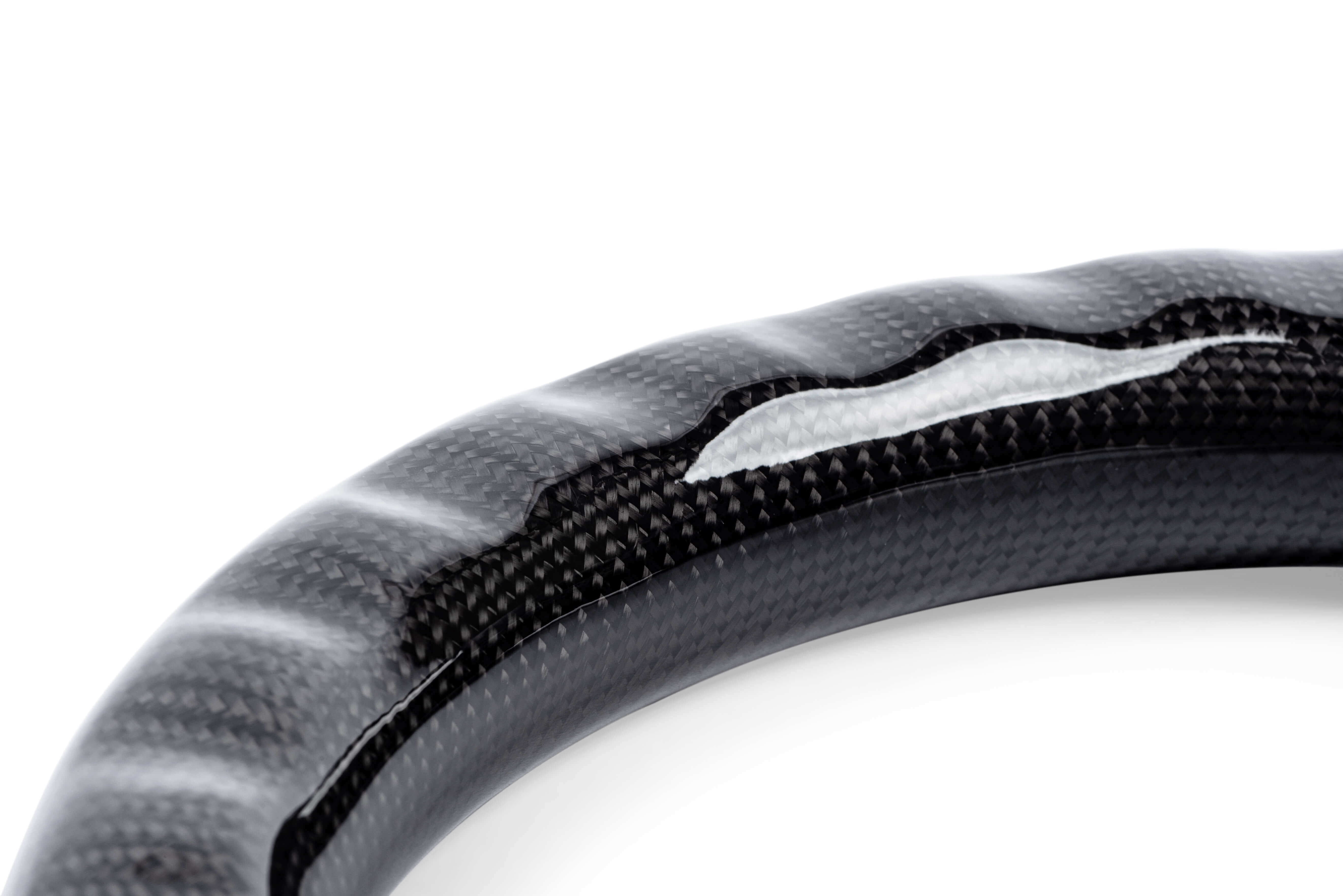 APR MS100201 Steering Wheel - Carbon Fiber / Leather - Red