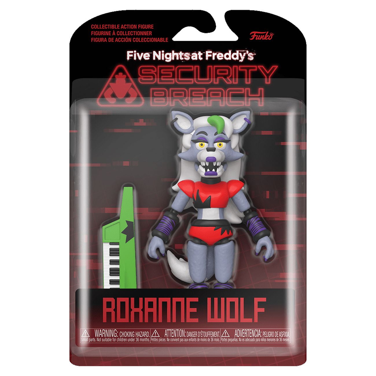 Cortador Animatronics Five Nights Loba Roxanne 8 Cm em Promoção na  Americanas