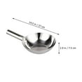 thumbnail image 2 of COMPUKAS 1Pcs Long Handle Ladle for Home and Restaurant in Stainless Steel, 2 of 8