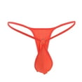 thumbnail image 1 of HKEJIAOI Mens Underwear G-String Low Rise Breathable Underpants One Size, Watermelon Red One Size, 1 of 5