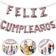 thumbnail image 3 of KAKOWELY 1 juego de globos de Feliz Cumpleaños, globos decorativos para fiesta de cumpleaños, 3 of 5