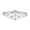 Silver, variant on 2.00 CTW Natural Diamond Polki Openable Multi Band Bangle Bracelet 925 Sterling Silver Women Jewelry