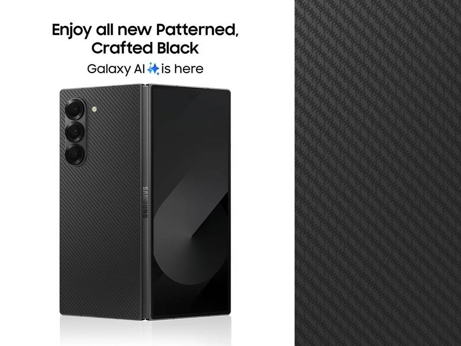 Restored Samsung Galaxy Z Fold 6 5G F956U1 1TB (Verizon) Crafted Black (Refurbished)