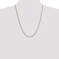 thumbnail image 2 of 14k Yellow Gold 24 Inch 1.5mm Franco Chain Necklace Pendant Charm, 2 of 9