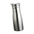 thumbnail image 3 of deevoka Stainless Steel Water Pitcher 100ml Cold Beverage Pitcher for Bar Party Home Gray Lid, 3 of 9