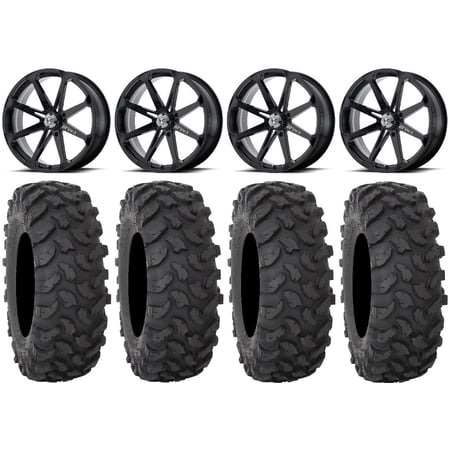 MSA Black Diesel 20 Wheels 35 XTR370 Tires Kawasaki Teryx Mule MSA Black Diesel 20 Wheels 35 XTR370 Tires Kawasaki Teryx Mule