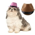 thumbnail image 4 of Dog Cowboy Hat with Adjustable Rope Fashion Photo Prop Pet Halloween Christmas Street Hat Dog Accessories, 4 of 8