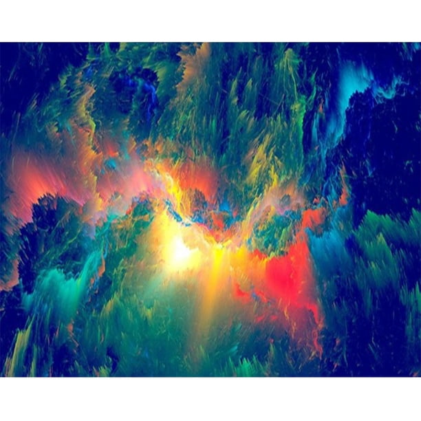 Cuadros Decorativos Kits de pintura de diamantes 5D DIY, taladro redondo completo, mosaico de nubes estrelladas, artesanía DQrwqpou Nuevos Originales