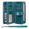 thumbnail image 3 of FALAN MULE FALAN MULE Women’s Trifold Wallet Rfid Blocking Wristlet with Large Card Capacity, 3 of 7