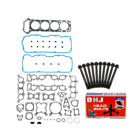 DNJ HGB607 Cylinder Head Gasket Set Fits Cars & Trucks 89-95 Nissan 2.4L SOHC 12V