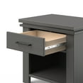 thumbnail image 5 of Child Craft Denman Nightstand, Midnight Gray, 5 of 6