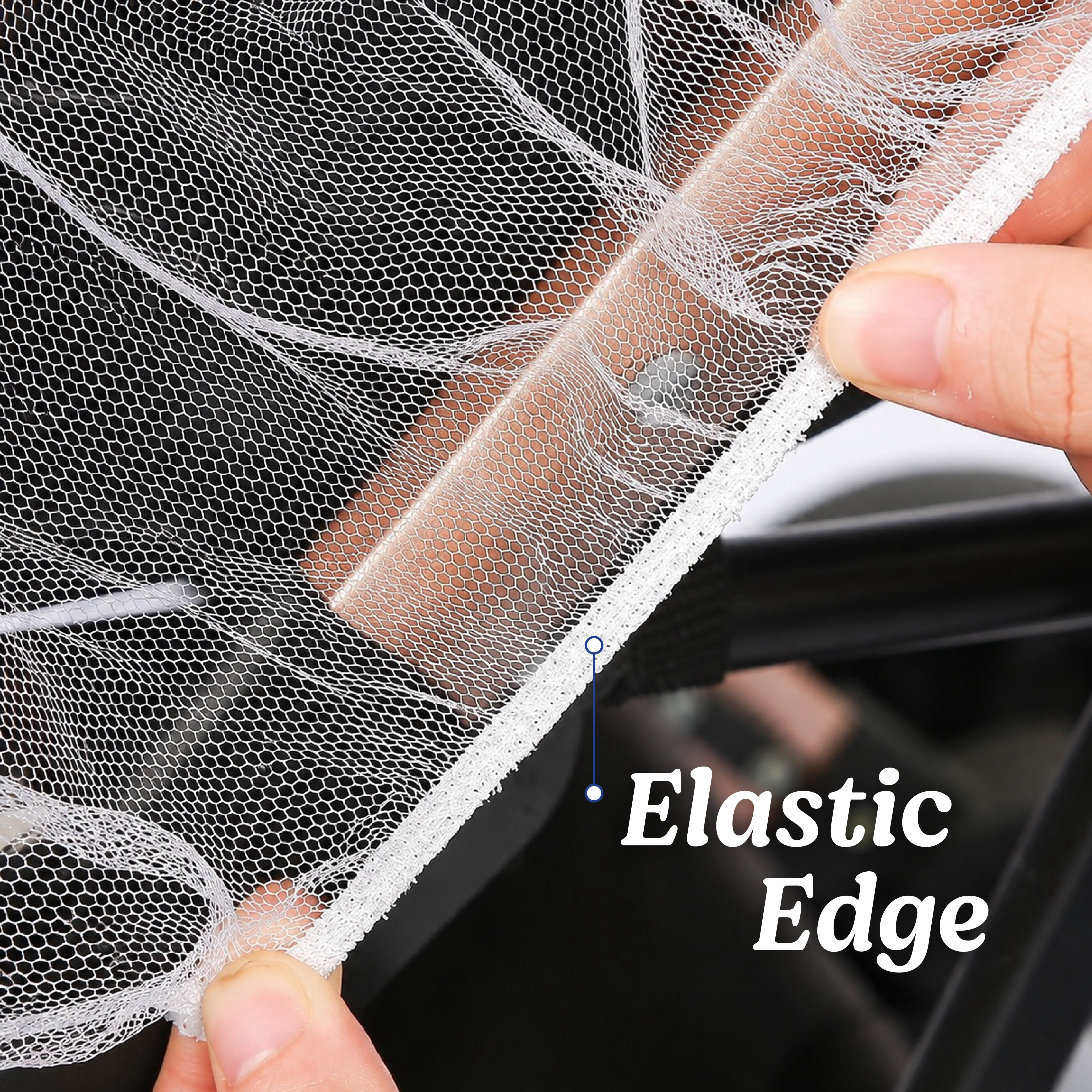 Graco New Mosquito Net for Stroller, Versatile Bug Net Cover for Babies