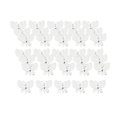 thumbnail image 2 of Clips de orquídea de 50x que soportan crecer de plantas creativas transparentes de apoyo clips de soporte para plantas trepadoras Flores Tallas de, 2 of 8