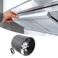 thumbnail image 5 of Powerful Metal Duct Exhaust Fan For Kitchen Ventilation Black Trending, 5 of 5