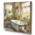 thumbnail image 2 of DESIGN ART Designart "Old Farmhouse Bathtub I" Bathroom Floral Wall Art For Bathroom 36 in. wide x 36 in. high, 2 of 5