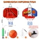 thumbnail image 2 of Mini canasta de baloncesto Sosation, 2 unidades con 4 pelotas, bomba y ganchos, 2 of 7