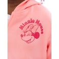 thumbnail image 7 of Minnie Mouse Toddler Girls' Full Zip Graphic Hoodie, Sizes 12M-5T, 7 of 7