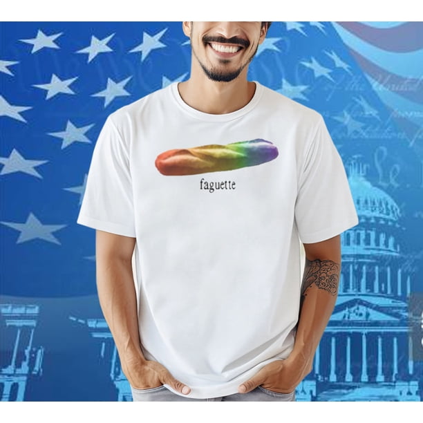 Faguette LGBT Pride Month TShirt, LGBT Baguette T-Shirt, Gift for Gay Friend, Stupid Meme Hoodie