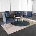 thumbnail image 5 of Waterfall Reception Waiting Room Healthcare Guest Chair / Charcoal Steel / Black, 5 of 5