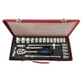 thumbnail image 1 of Ensemble de Kit d'Outils Robuste 24 Pcs 1-2 Pouces Dr 24 Pcs Boîte à Outils en Acier Chromé Vanadium avec Métal - Boîte Rouge Combinaison Multifonctionnelle pour Maison, Mécanicien, Automobiles, Facile à Utiliser, 1 of 3
