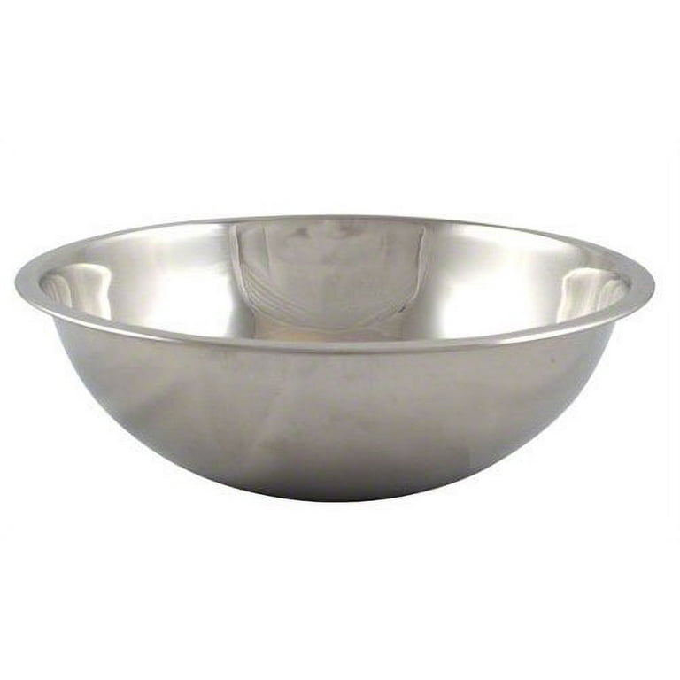 AtHomeBaking Stainless Steel Mixing Bowl - 10 inch - 5 Quart - Metal Mixing  Bowls - 304 Stainless Steel Mixing Bowls - Baking Bowl