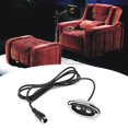 thumbnail image 1 of Recliner Switch, 170cm Cable Length ABS Material Sofa Controller  For Massage Chair For Electric Sofa, 1 of 8