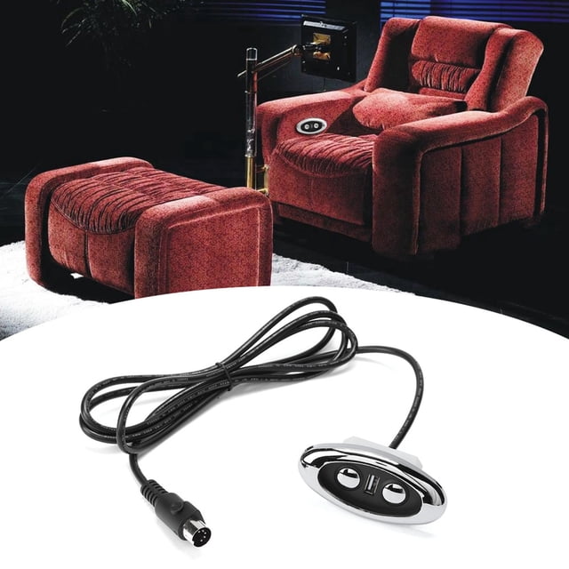 Recliner Switch, 170cm Cable Length ABS Material Sofa Controller For Massage Chair For Electric Sofa