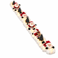 thumbnail image 2 of 2026 Christmas Santa’s Snowy Staircase Lighted Railing Decor with Soft Snowy Base and Cute Santa Figurine, for Farmhouse Living Room Stairwell Christmas Holiday Decor, 2 of 4