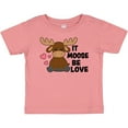thumbnail image 3 of Inktastic It Moose Be Love with Cute Moose Boys or Girls Baby T-Shirt, 3 of 5