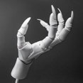 thumbnail image 4 of Maniquí Flexible Artists, modelo a mano, 25 cm, PVC blanco, 4 of 7