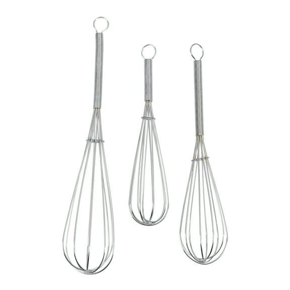 GoodCook PROfreshionals 3-Piece Triple Chrome Plated Balloon Whisk Set, Assorted Sizes