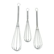 GoodCook PROfreshionals 3-Piece Triple Chrome Plated Balloon Whisk Set, Assorted Sizes