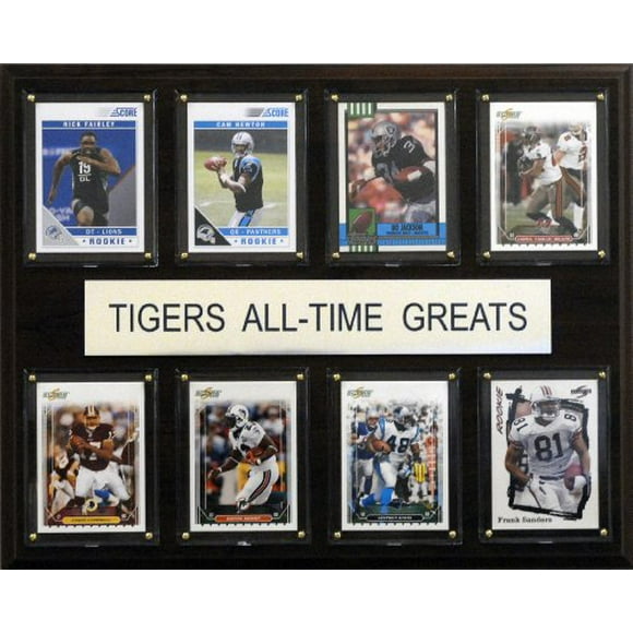 C&I Collectables 1215ATGAUBURN C&I Collectables NCAA Football 12"x15" Auburn Tigers All-Time Greats