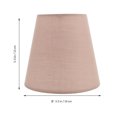 thumbnail image 2 of LOLIPPYY 1Set Lampshade for Table Lamps with Chic Style and Light Diffusion, 2 of 5