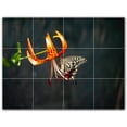 thumbnail image 1 of Picture-Tiles.com: Butterfly Ceramic Tile Wall Mural WAL500276-43S. 17"W x 12.75"H using (12) 4.25" x 4.25" Ceramic Tiles-Satin Finish, 1 of 3