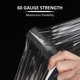 thumbnail image 3 of GPED Rollo de Envoltura Retráctil de Plástico 15" x 500' - Película Elástica Transparente de Resistencia Industrial con Asas para Envolver Palés, Envío, Suministros de Mudanza y Almacenamiento, 3 of 7