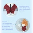 thumbnail image 1 of Ensemble de Vêtements pour Poupée Fille Coton Réutilisable Lavable Design Simple Manteau Chemise Pantalon Cravate Costume Kit Tenue Lavable Collection Décoration Noir, 1 of 9