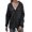 Black, variant on AVAIL Women Rain Jacket Lightweight with Hood Waterproof Windbreaker With Pockets for Outdoor