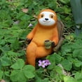 thumbnail image 4 of ShenMo Creative Resin Swinging Sloth Yard Outdoor Garden Sloth Ornaments, 4 of 5