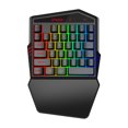 thumbnail image 2 of Combo Irfora Combo ergonómico de teclado y mouse HXSJ K99 Juego de mouse de teclado para juegos con una sola mano 35 teclas BT4.2 Teclado inalámbrico + mouse para juegos con cable con combinación de t Irfora Combo, 2 of 2