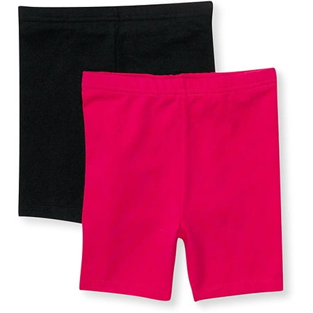 Garanimals - Baby Girls' Bike Shorts, 2-Pack
