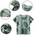 thumbnail image 2 of Nmmacb Boys Crew Neck T-Shirts Tee for Kids Baby,Toddler Short Sleeve Cartoon Shirts Little Boys T-Shirt Tops Tees for 1-10Y, 2 of 8