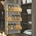 thumbnail image 4 of Rev-A-Shelf Small Adjustable 3-Shelf Cabinet Door Mount Spice Rack, 4ASR-15, 4 of 7