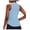 Light Blue, variant on Pinspark Golf Shirts Women Sleeveless Tennis Polo Lightweight Racerback Tank Tops V Neck with Collar Athletic Tops
