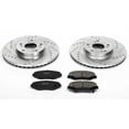 thumbnail image 3 of PowerStop Front Z23 Evolution Sport Carbon-Fiber Ceramic Brake Pad and Drilled & Slotted Rotor Kit Fits: ACURA HONDA Select Models K3055, 3 of 10