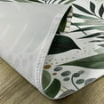 thumbnail image 4 of Ambesonne Green Place Mats Set of 4, Tropical Nature Design Leaves, Standard Size, Emerald Ivory Pale Brown, 4 of 5
