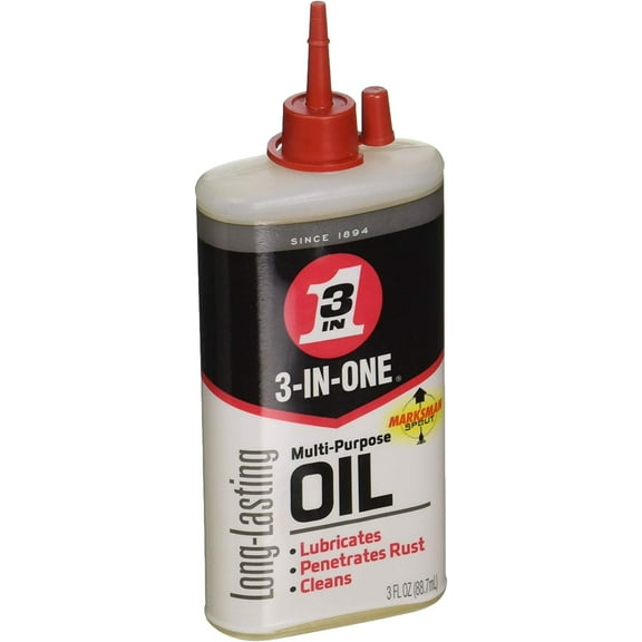 3-In-One Multi-Purpose Oil 3 oz Pack of 12